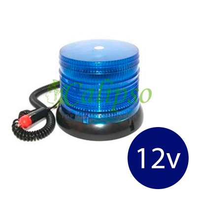 Маячок сигнальный ТВН-613 (72 светодиода) синий, 12V