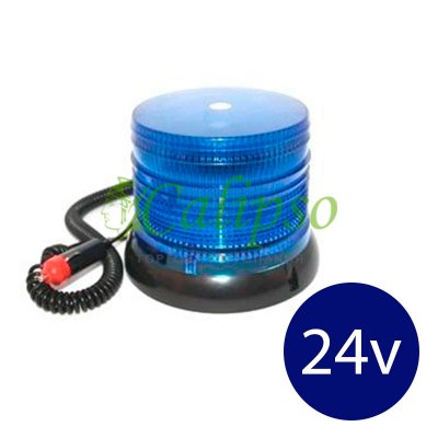 Маячок сигнальный ТВН-613 (72 светодиода) синий, 24V