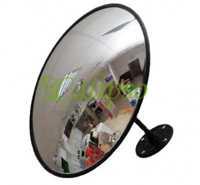 Зеркало для помещений круглое на гибком кронштейне д.800