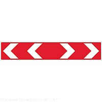 Светодиодный дорожный знак 1.31.3 "Направление поворота"