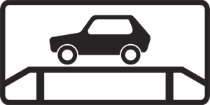 Дорожный знак 7.10 Место для осмотра автомобилей